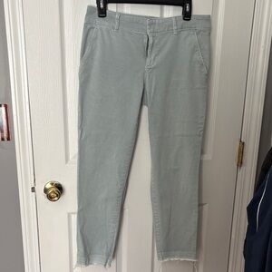 Light Blue Cropped Pants